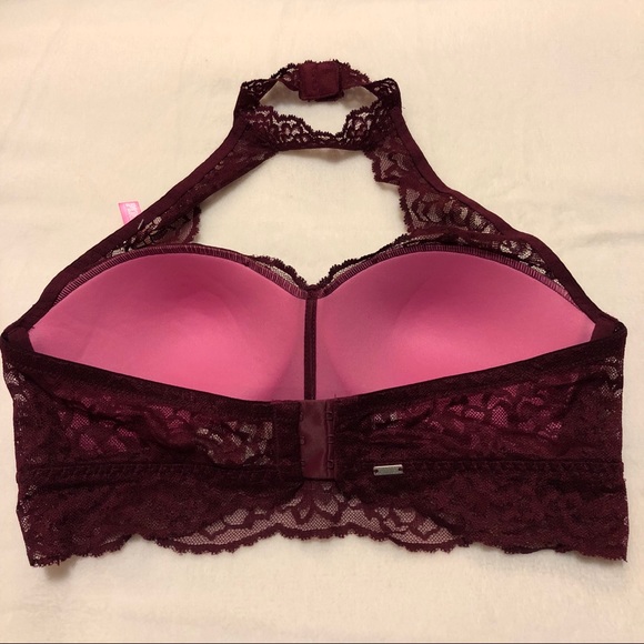 NWT PINK Victoria Secret Push-up Bralette Medium - Picture 3 of 6